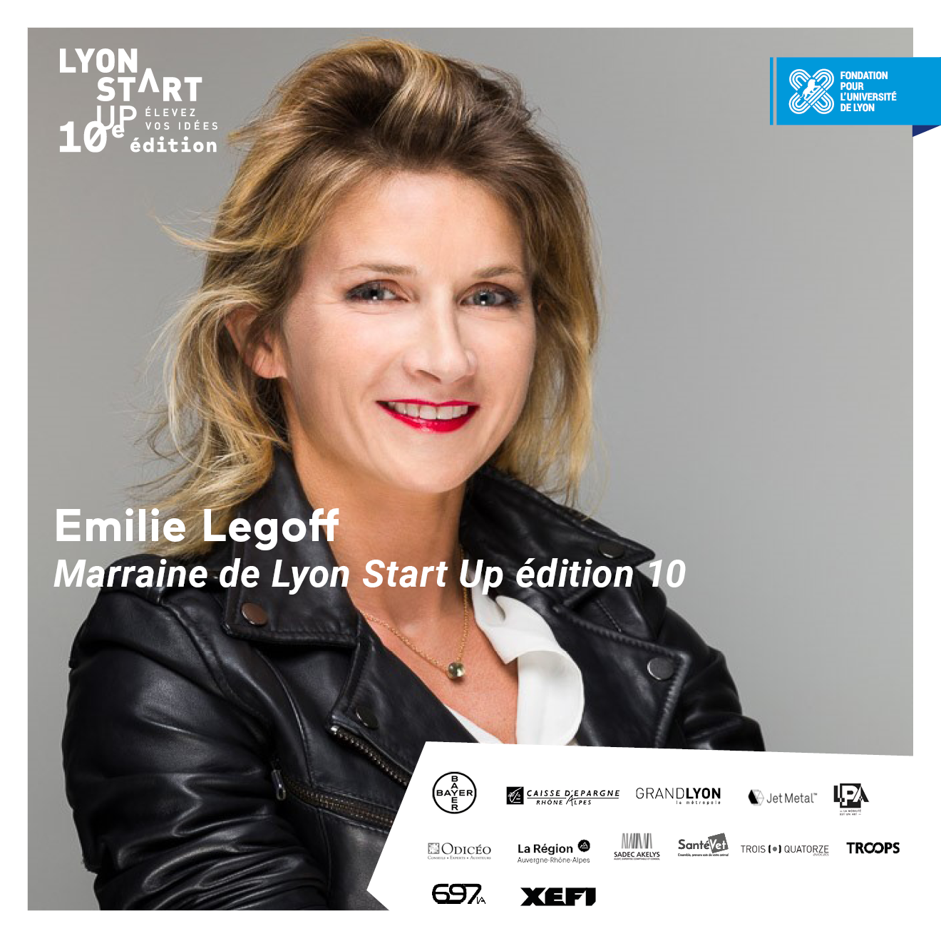 Image de l'article [PORTRAIT DE] Émilie Legoff - Marraine de Lyon Start Up édition 10